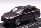 Brown 1:43 NOREV Diecast Porsche Cayenne Turbo Coupe Model