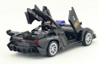 Black / White 1:32 Scale Kids Diecast Lamborghini Veneno Toy