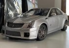 Gray / Silver / Black 1:18 Diecast 2009 Cadillac CTS-V Model