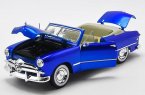 Blue 1:18 Scale Maisto Diecast 1949 Ford Car Model