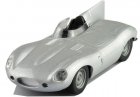 Silver 1:43 Scale HIGH SPEED Diecast Jaguar D-Type Model