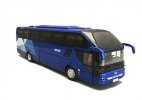 Blue 1:42 Scale Diecast Higer KLQ6125B H92 Coach Bus Model