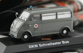 1:43 Scale SCHUCO Ambulance Die-cast DKW Schnellaster Bus Model