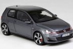 White / Gray 1:18 Scale Norev Diecast VW Golf GTI Model