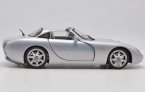 1:18 Scale Sunstar Silver Diecast 2004 TVR Tuscan MK2 Model