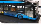 Blue 1:43 Scale Diecast BYD B12 Electric City Bus Model