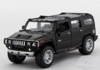 1:32 Scale Red / Yellow / Black Kids Diecast Hummer H2 Toy