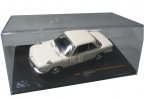 White / Champagne IXO 1:43 Diecast 1970 BMW 2000CS Model