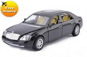 Red / Black / White / Pink Diecast Mercedes-Benz Maybach Toy