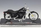 1:18 Scale Black Diecast Harley Davidson 2008 FXSTB Night Train