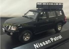 Black / Red 1:43 Baggage Carrier Diecast Nissan Patrol Model