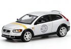 1:64 Scale Silver Diecast Volvo C30 Car Model