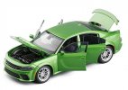 Black / Blue / Green 1:32 Scale Diecast Dodge Charger SRT Toy