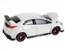 White 1:64 Tomy Tomica NO.76 Diecast Honda Civic Type R Toy