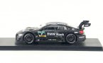 Black 1:43 Scale NO.7 BMW BANK Painting Diecast BMW M4 DTM Toy