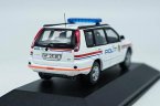 1:43 White Norway Police Diecast 2006 Nissan X-Trail Model