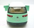 1:38 Scale Kids White / Orange / Green / Blue VW Bus Toy