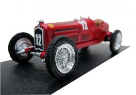 Wine Red 1:43 Scale RIO Diecast Vintage Alfa Romeo P3 Model