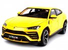 Yellow / Gray 1:18 Scale Diecast 2018 Lamborghini Urus Model