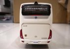 White / Orange 1:42 Die-Cast ShangHai SUNLONG SLK6120 Tour Bus