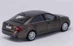 White / Brown 1:18 Scale Diecast 2018 Skoda Rapid Model