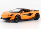 Blue / Black / Orange 1:32 Scale Kids Diecast McLaren 600LT Toy