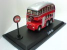 Mini Scale Cute Green / Red London Double Decker Bus Toy