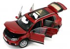 Golden / Brown / Red / Black 1:18 Diecast VW New Tiguan Model