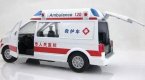 Kids White 1:32 Scale Ambulance Bus Toy