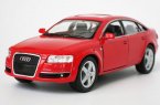 Kids 1:36 Scale Red / Blue / Silver / Black Diecast Audi A6 Toy
