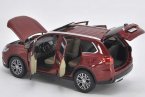 1:18 Scale Red / White Diecast Mitsubishi Outlander Model