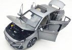 1:18 Scale Gray Diecast 2022 Peugeot 408 Car Model