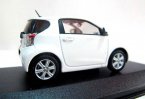 White-Black 1:43 Scale Minichamps Diecast Toyota IQ Model