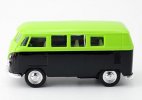 Kids Green-Black Welly 1:36 Scale Diecast 1963 VW T1 Bus Toy