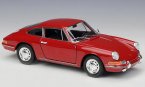 Welly 1:24 Scale Red / White Diecast 1964 Porsche 911 Model