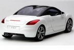 White 1:18 Scale Norev Diecast Peugeot RCZ Model