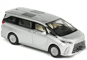 1:64 Scale Black /White /Silver Diecast 2023 Lexus LM500h Model