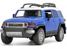 Blue / Yellow / Black 1:32 Scale Diecast Toyota FJ Cruiser Toy