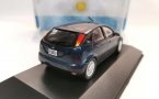 Blue 1:43 Scale Diecast 1998 Ford Focus CLX Car Model