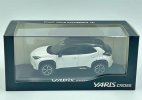Black / White 1:30 Scale Diecast 2022 Toyota Yaris Cross Model