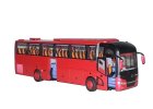 1:43 Scale Blue / Red Diecast Zhongtong Tour Bus Model