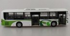 1:50 Scale White NO.13 Diecast Daewoo ShangHai City Bus Model