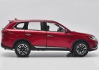 Red / White 1:18 Scale Diecast 2019 Mitsubishi Outlander Model