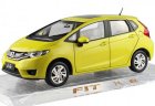 Blue / Yellow / Silver 1:18 Scale Diecast Honda FIT Model