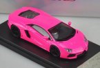 Pink / Purple 1:43 GTAUTOS Diecast Lamborghini Aventador Model