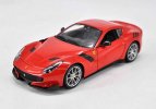 Red / Yellow 1:24 Scale Bburago Diecast Ferrari F12 TDF Model