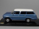 Blue 1:43 IXO Diecast 1971 Chevrolet Veraneio S Luxe Model