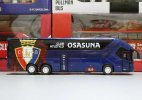 Blue Osasuna F.C. Painting Kids Diecast Coach Bus Toy