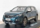 1:18 Scale Blue Diecast 2017 Peugeot 5008 SUV Model