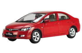 1:18 Scale Red Diecast Honda CIIMO Model